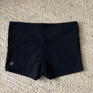 Black Lululemon shorts
